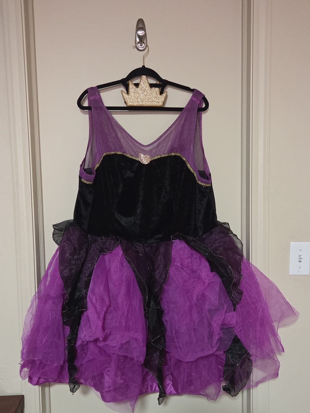 Womens Ursula 2x Disney Costume Dress